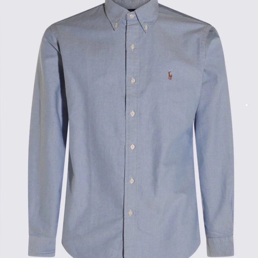 Ralph Lauren Light Blue Casual Button-Down Shirt